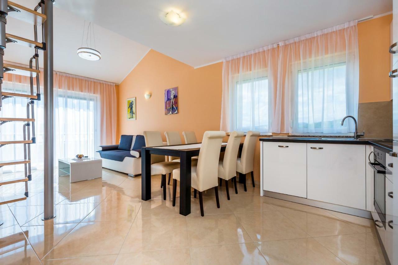 Luxury Apartments Kostrena With Pool Exteriör bild